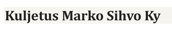Kuljetus Marko Sihvo Ky